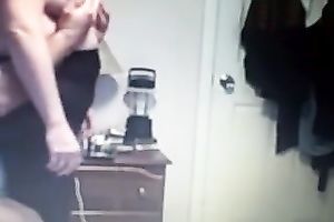 Playing with giant mambos of my aunt in bedroom