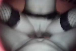 I group-fucked my lewd leggy and slender bitch's love tunnel actually hard and unfathomable