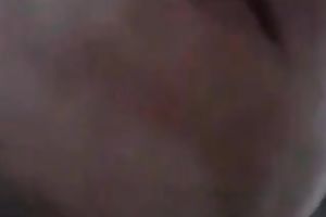 Milf plays with her sexy and big mangos squeezing 'em on camera