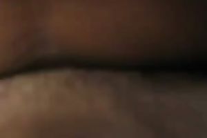 The hawt lace pants of my girlfriend turned me on outdoors