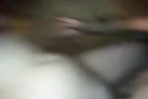 Brunette co-worker receives her boobs kneaded by me whilst riding my weenie