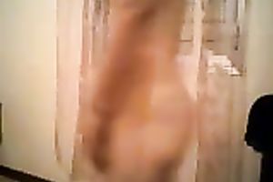 Striptease solo of my nineteen years old Arabian girlfriend from Egypt