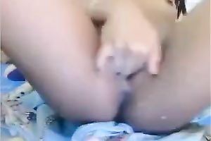 Marvelous Asian web camera dirty slut wife unloads lots of cookie juice