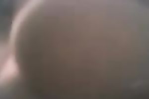 My fat auntie enchanting herself with a metal marital-device