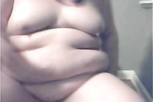 My big beautiful woman girlfriend loves masturbating for me on webcam