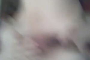 Ex girlfriend stretching and rubbing her loose moist bawdy cleft
