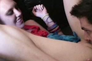 Redhead white skank eats shlong and bonks a stranger