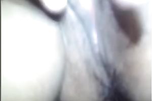 Watch me kneading my tits and fingering my cookie in front of a web camera