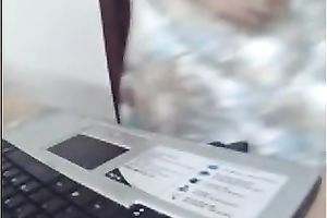 Watch me kneading my tits and fingering my cookie in front of a web camera