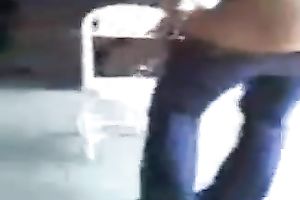 Dirty-minded horny Latina black head flashed my buddy her astonishing rack