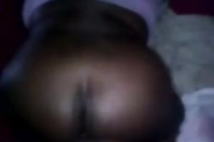 Bootyful swarthy gal rides my unbending penis in reverse cowgirl position