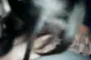 Busty and sluppy legal age teenager gives me excellent blowjob on webcam