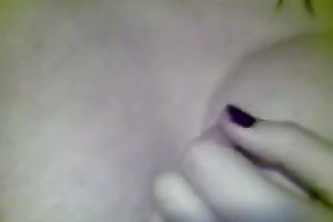 Just pushing myself with a stick in the hirsute legal age teenager cunt