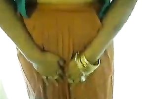Busty and hawt Indian wifey puts shlong betwixt her scones