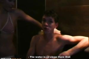 Horny pair loves having oral sex sex in front of other people