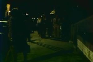 Busty dark brown female-dominator has shameless public sex at a daytime