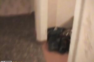 One chap licks her snatch and one more screwed her in the throat