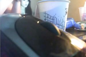 Lovely Asian legal age teenager hottie in her bedroom chatting with a fellow