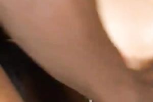 Long hard dark cock reaming that taut back gap of hers