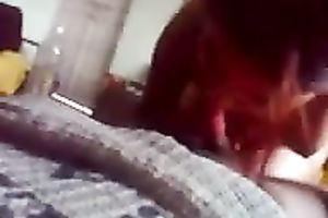 Busty milf wife is showing me her whoppers to make me pull out my jock