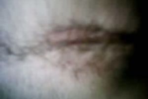 Close up episode of my youthful girlfriend's taut and juicy hairy bawdy cleft