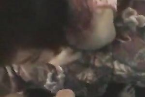 Beautiful Asian rod sucker gives head on POV scene