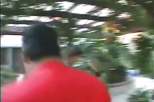 Way over lustful and perverted chick receives gangbanged hard by her ally