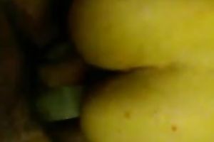 Brownhead dirty slut wife engulfing hard weenie balls unfathomable in POV