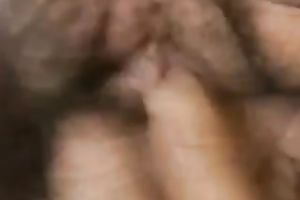 The cookie of corpulent aged girlfriend is hirsute and messy