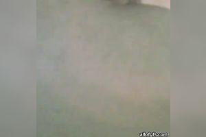 Closeup movie scene of my wet GF getting fucked missionary style