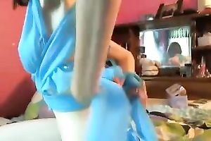 Wonderful breasty brunette hair rubs her soaked bald snatch for agonorgasmos