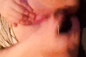 I have a fun playing with my fake penis in front of the web camera