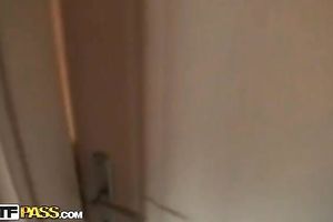 Hot youthful pair film every other at home in nature's garb and wicked