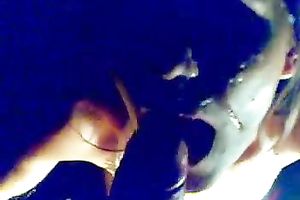 Skinny Bulgarian brunette hair giving me head in the black