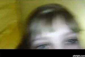 Beautiful legal age teenager blondie pleases her boyfriend with worthwhile oral-job
