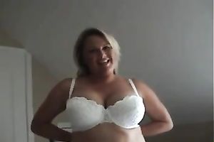 My agreeable amateur wife with large whoppers likes it from behind