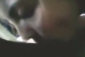 Svelte and cute girlie of my buddy likes sucking his alluring prick