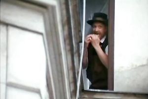 Adorable German blonde floozy receives horny during massage