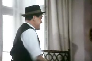 Adorable German blonde floozy receives horny during massage