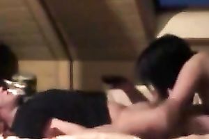 My neighbour acquires excellent BJ performed by his wicked brunette hair GF