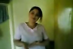 She doesn't show her body in public but we are alone right now