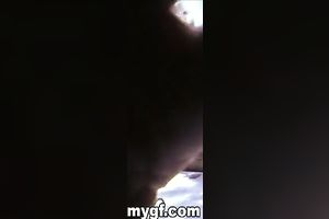 Captivating slim buxom hottie shows off her body on livecam