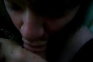 Wrinkled mature golden-haired haired neighbour gave me oral pleasure on my livecam