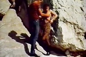 Blond head bawdy floozy sucks lengthy stinky dark cock juice stick