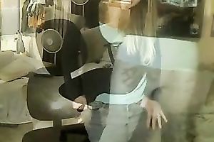 Curvy blond legal age teenager thinks that babe is a princess of webcam