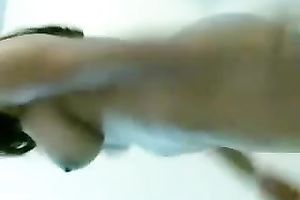 Busty Indian girlfriend engulfing my jock deepthroat in POV