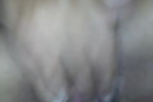 Black bushy fur pie of my thick ebon slutty wife soaks with love juice