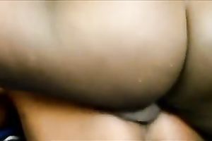 Awesome wang riding session on top of my dark boyfriend