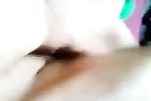 Shaved cunt of my horny white wife drilled hard in the morning