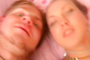 Horny freak and bitchy blondie show their fuck holes on webcam